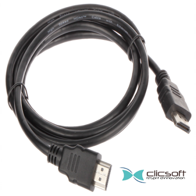 Câble HDMI blindé mâle/mâle 1.5m