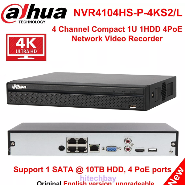 DHI-NVR4104HS-P-4KS2