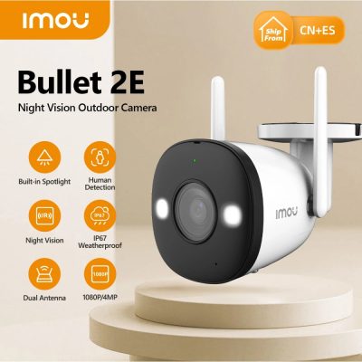 ​Caméra IMOU IPC-F22P || 2MP Extérieure Tube WiFi avec Micro